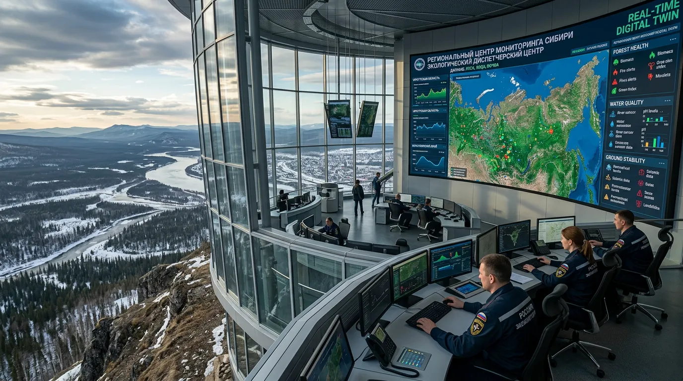 Photo - Красноярский край переходит на интеллектуальный экологический контроль
