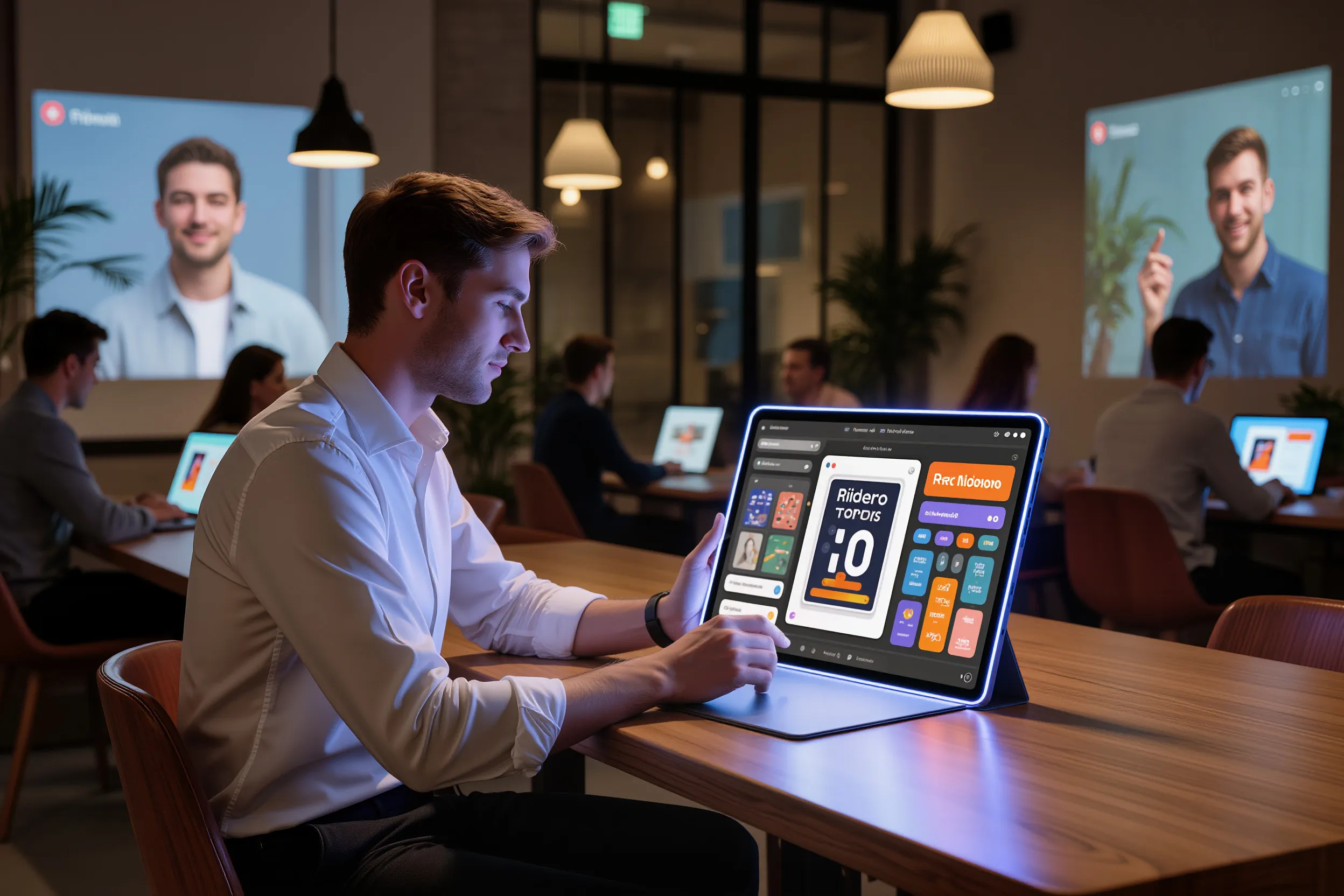 Photo - A Digital Library Moment: New Technologies Are Expanding Opportunities for Writers and Readers