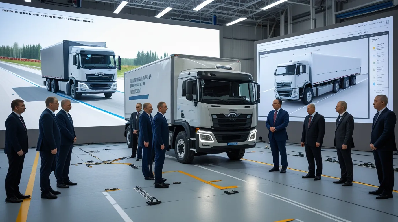 Photo - Russia Turns M-12 Highway Into Testing Ground for Autonomous Freight Trucks