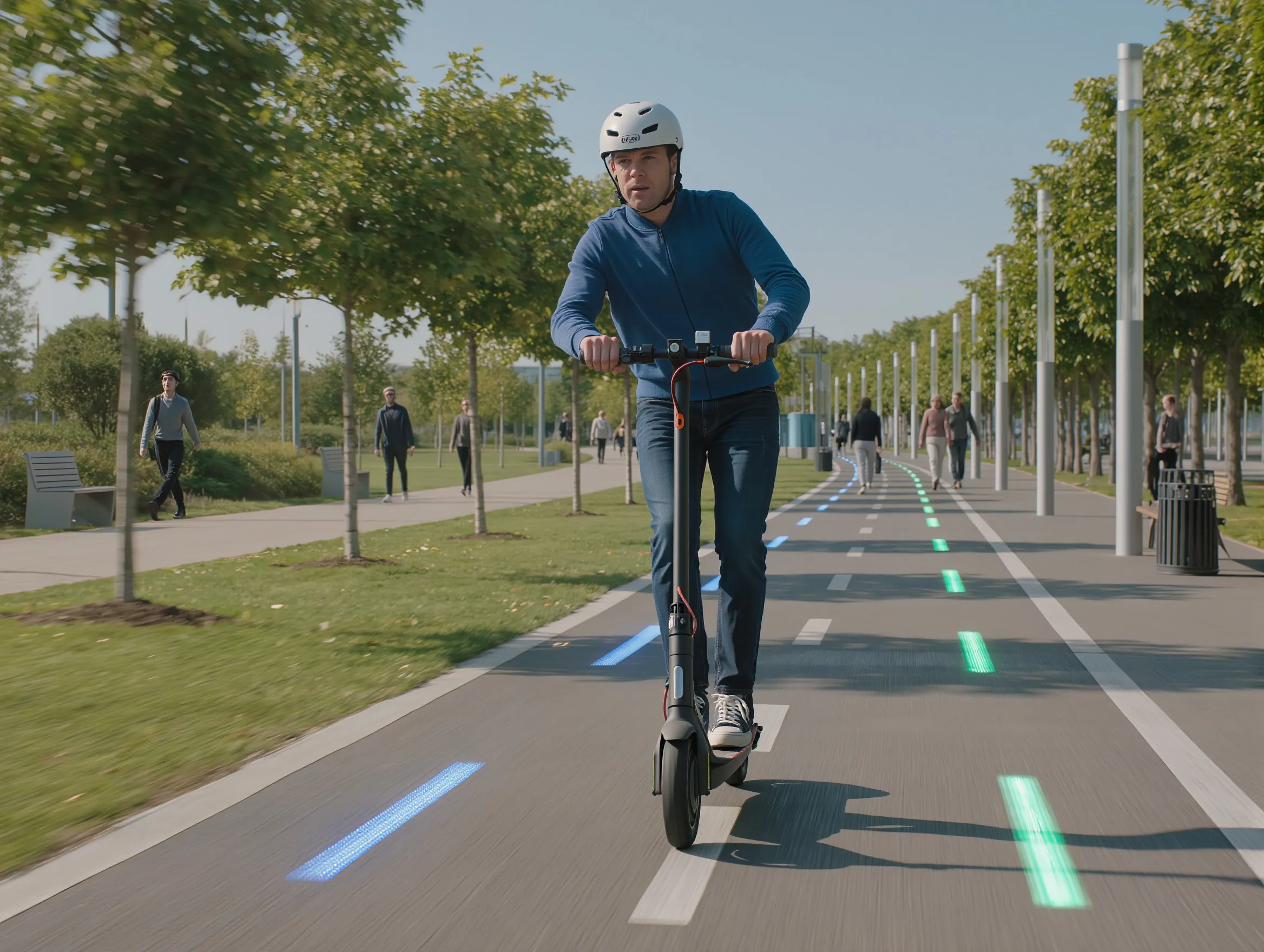 Photo - E-Scooters Under AI Surveillance