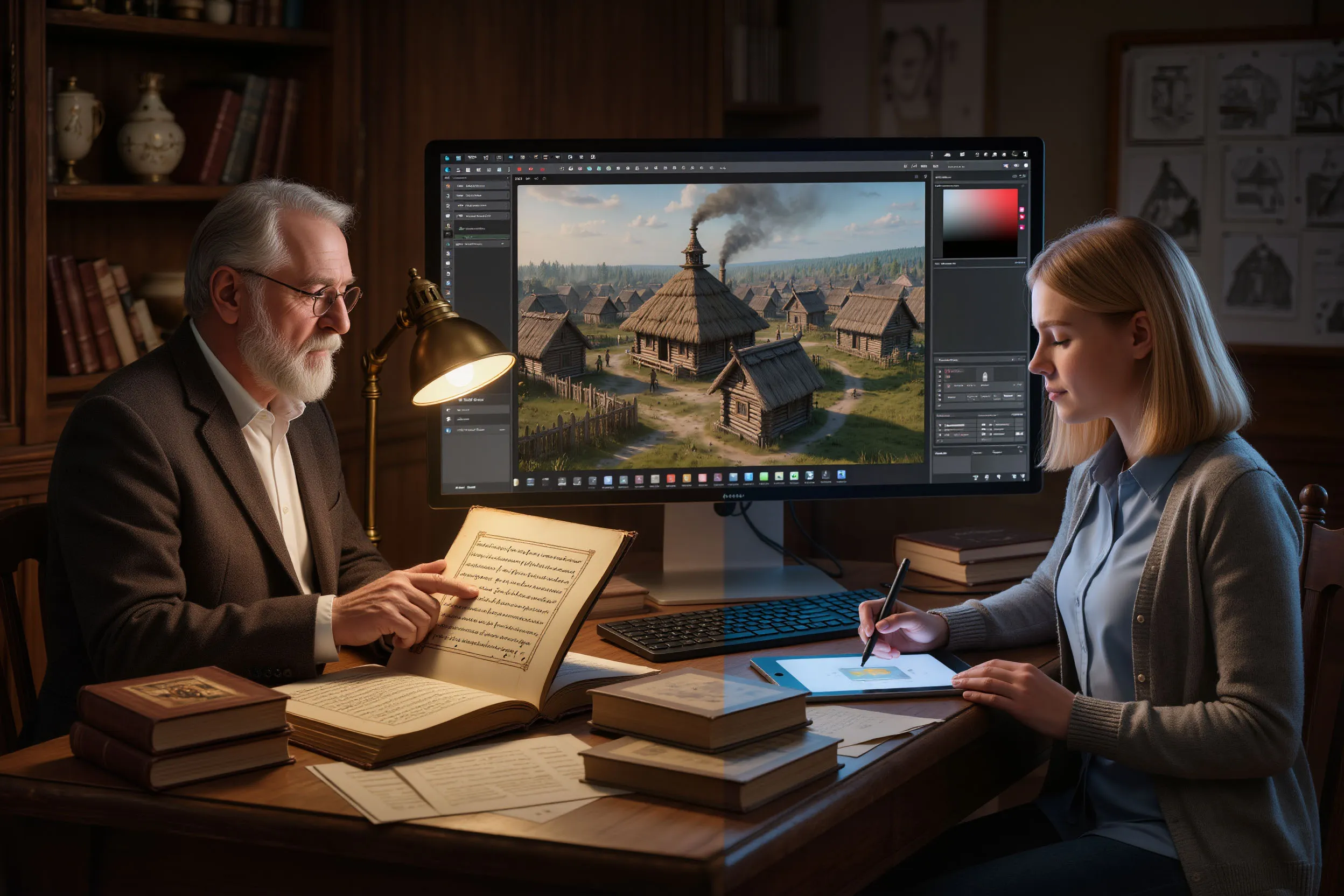 Photo - Попасть в сказку: в России создают компьютерную игру по мотивам русского фольклора с помощью ИИ