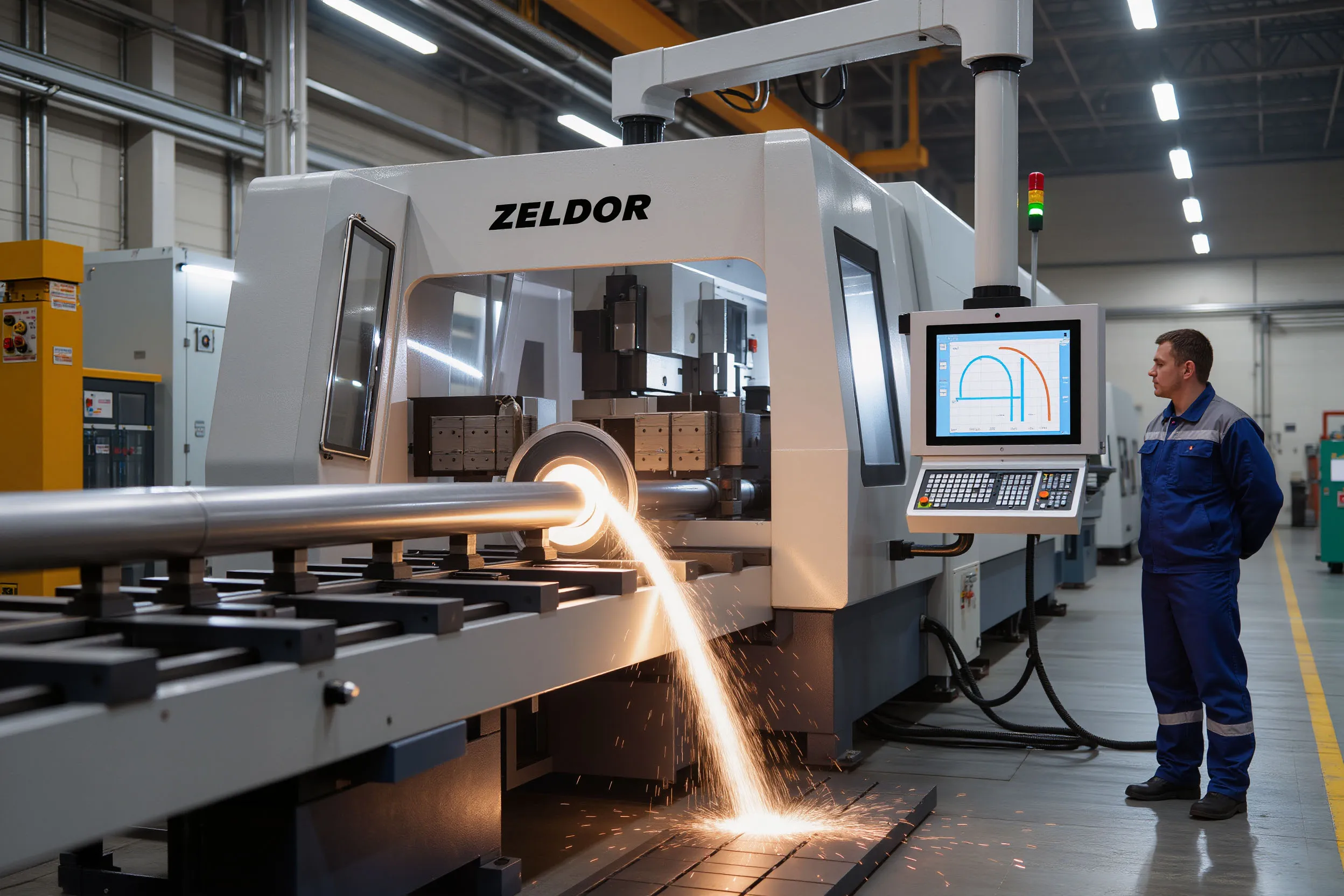 Photo - A “Smart” Pipe Cutting Machine Developed in the Southern Urals