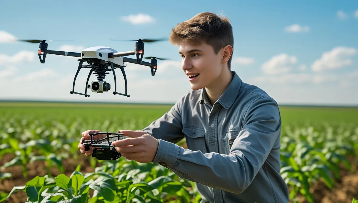 Photo - Учебный полет: фермеры освоят управление БПЛА