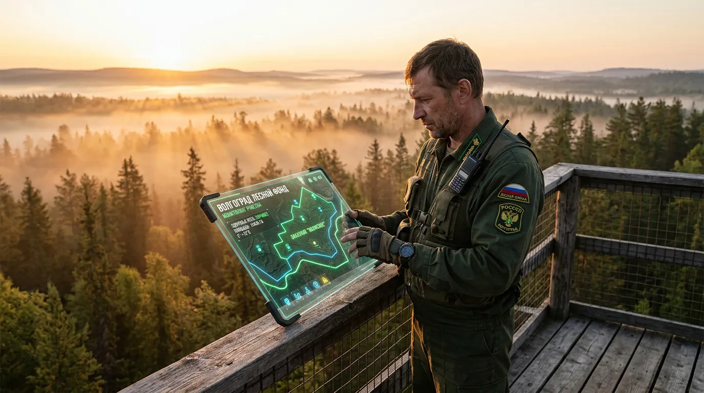 Photo - Волгоградская область создает «умное» лесничество для всей России