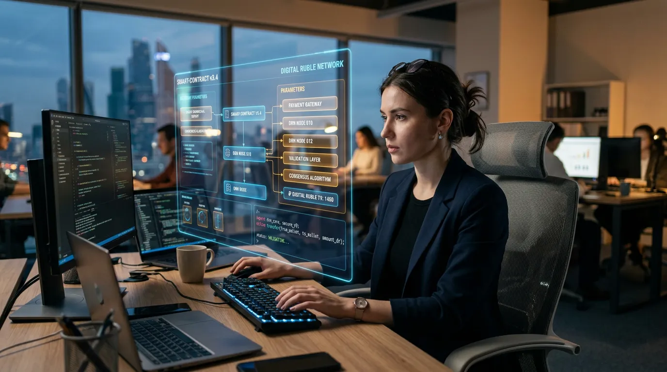 Photo - Бизнес получит платформу для смарт-контрактов на базе цифрового рубля 