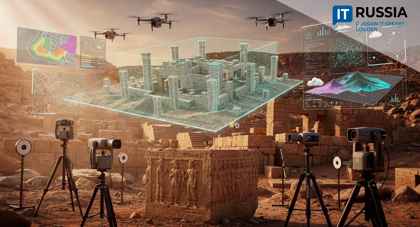 Петербургские археологи научили африканских коллег создавать 3D-модели памятников