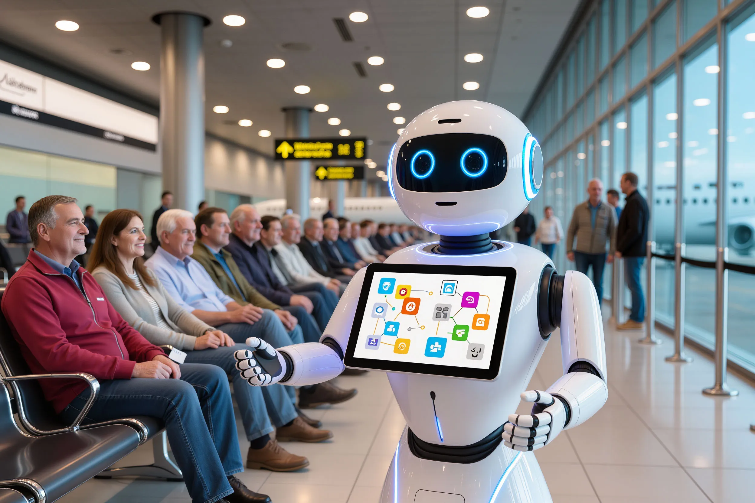 Photo - Robot Volodya took to the sky.