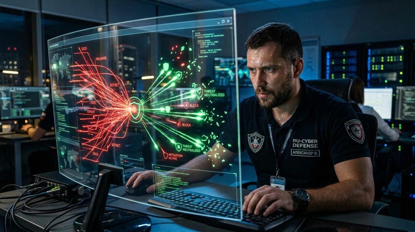 Photo - DDoS Attacks on Russian Companies Rise 11% in 2025