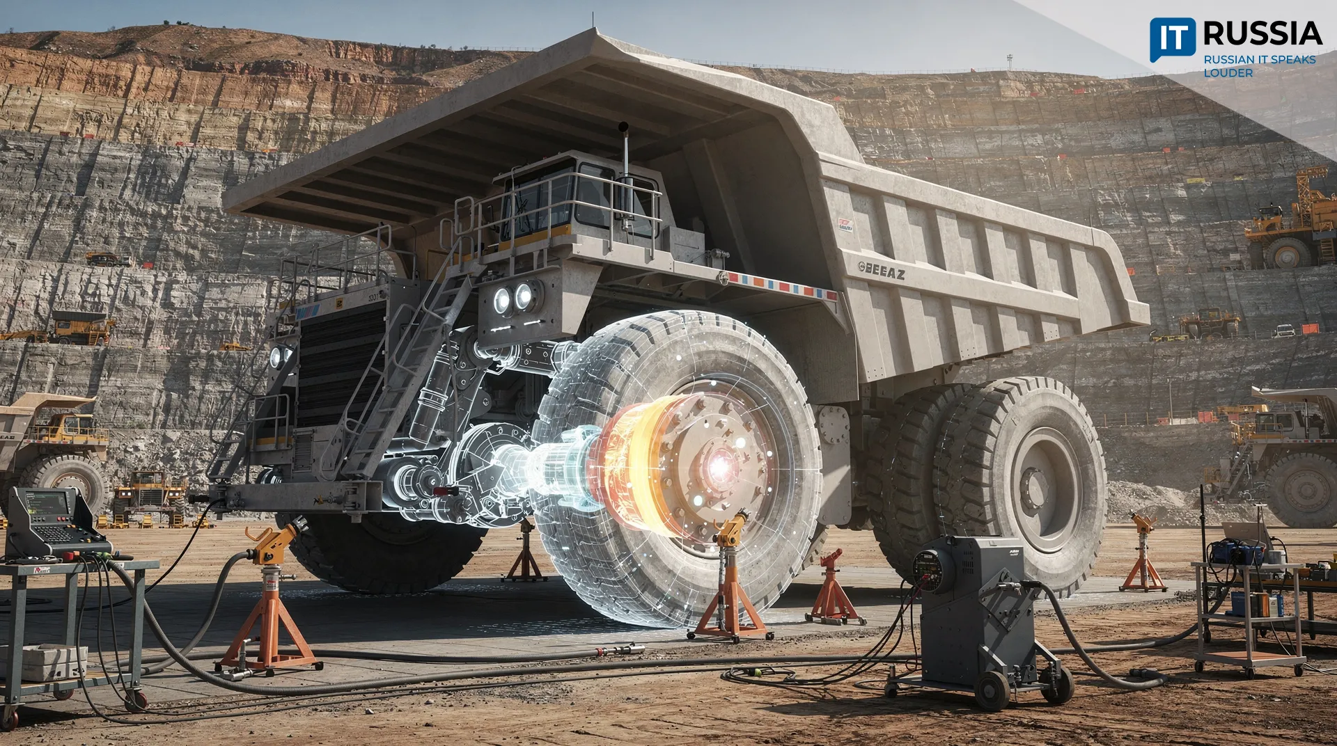 Kachkanarsky GOK Moves 57 Haul Trucks to Smart Maintenance