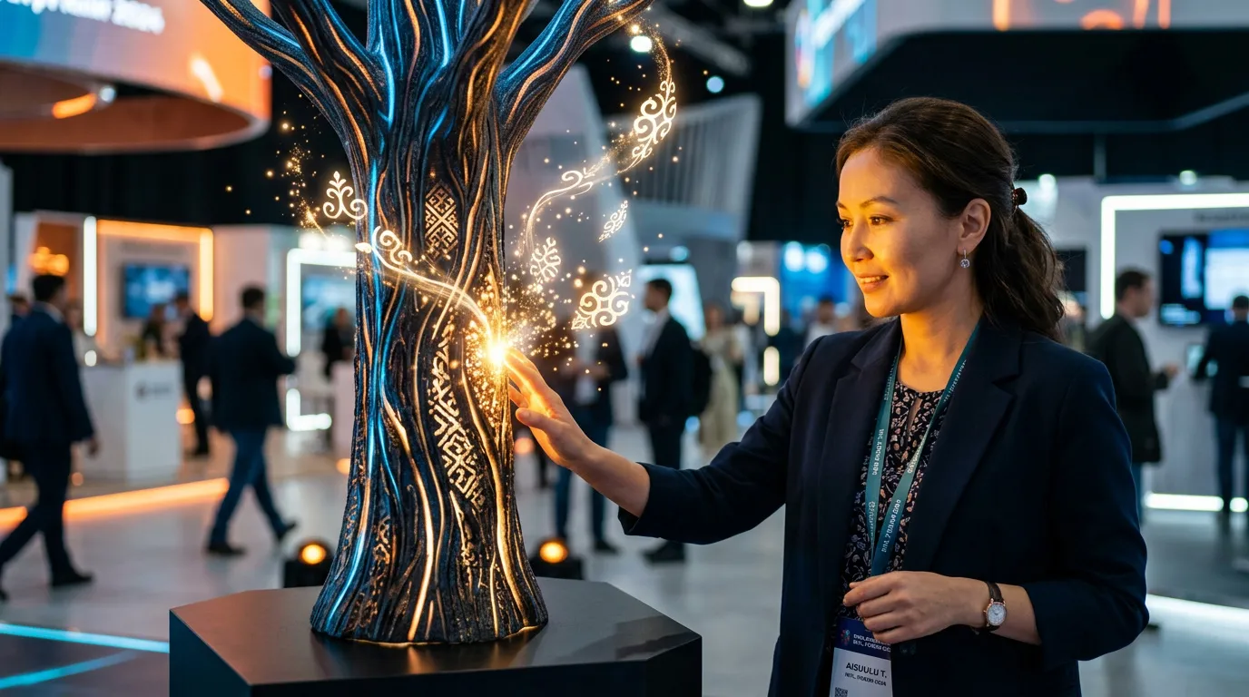 Photo - Talking Tree Brings Bashkortostan to Life for SPIEF Visitors