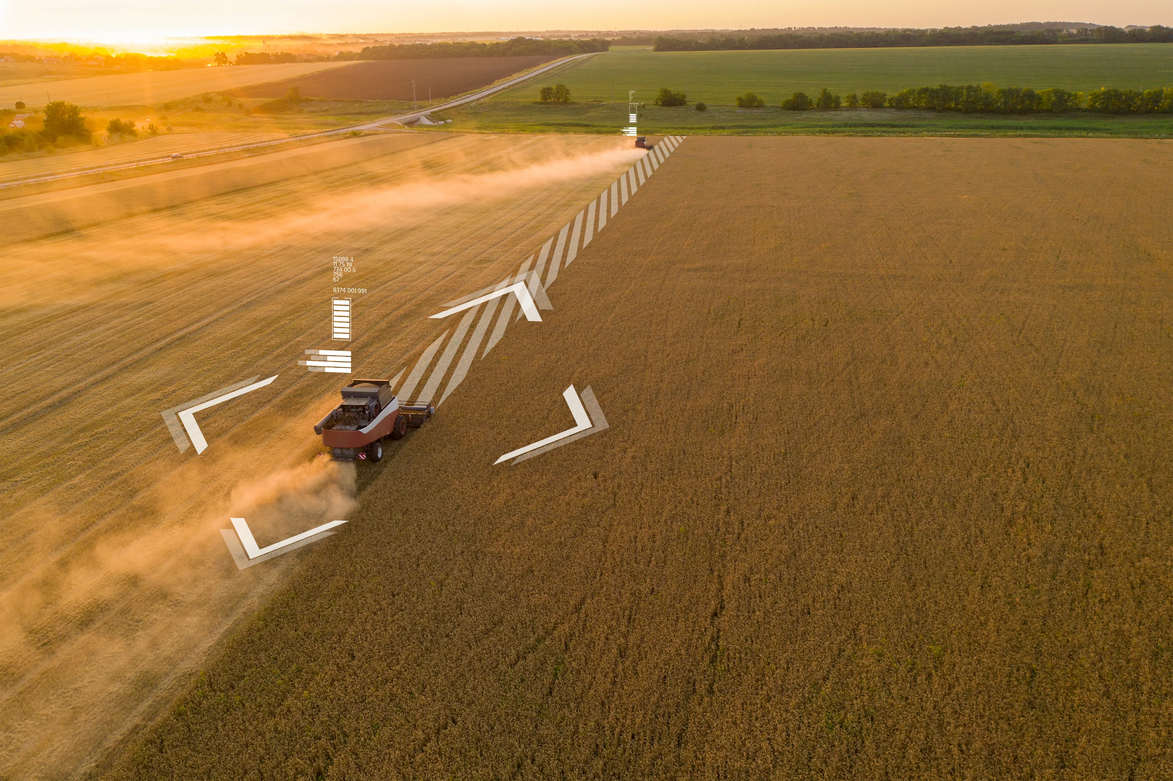 Photo - Absolute Precision: Russian AI-Driven Combines Navigate Every Row With Ease