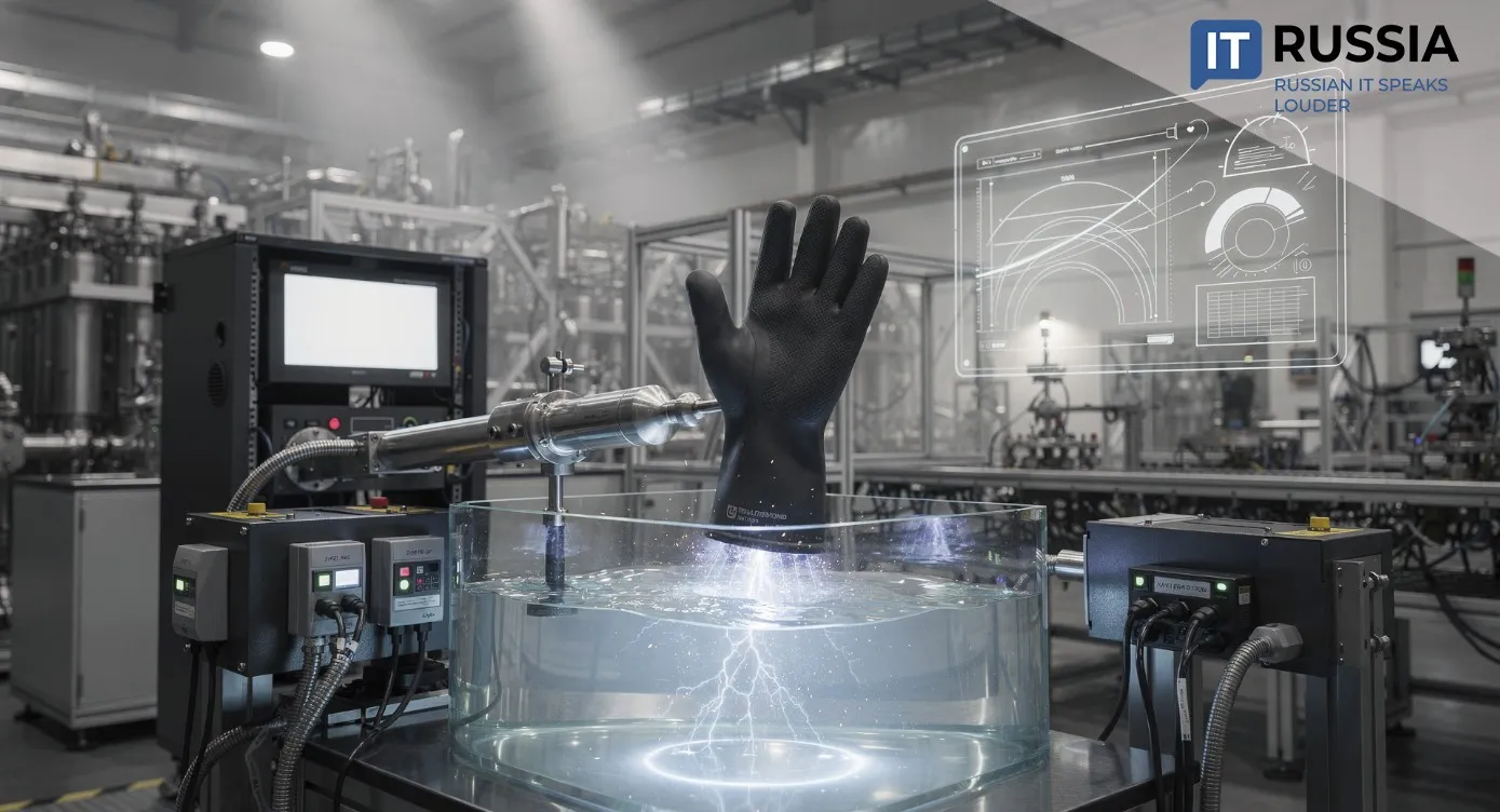 На Соликамском заводе запустили умную установку для проверки диэлектрических перчаток