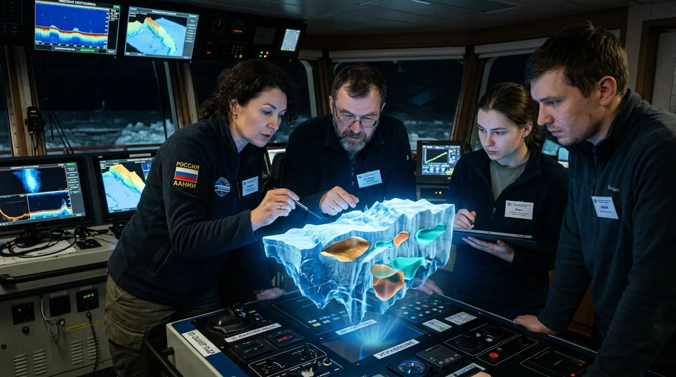 Photo - Ultrasound That Can Read Ice Like a Book: A New Way to Analyze Arctic Pressure Ridges