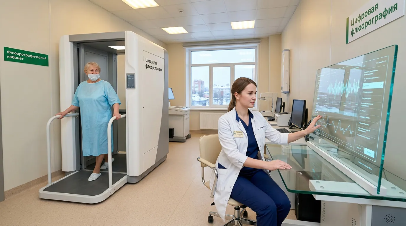 Photo - AI Replaces the Magnifying Glass as Saratov Hospital Launches Fluorography System With Artificial Intelligence