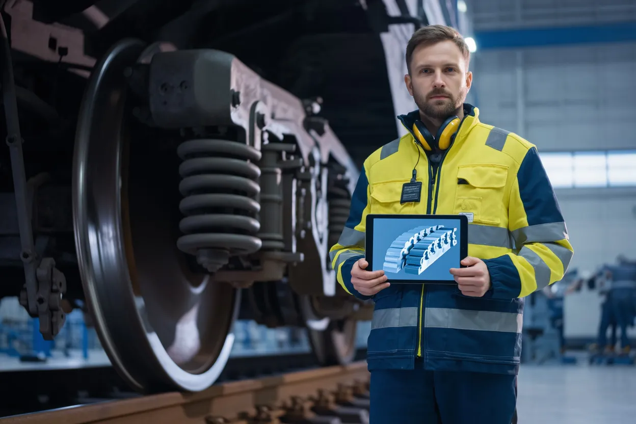 Photo - A Digital Twin on the Rails