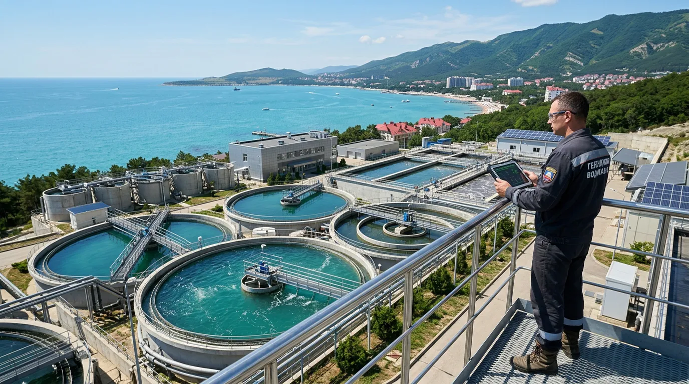 Photo - Clean Bay: Gelendzhik Turns Wastewater Infrastructure Into a Smart Environmental System
