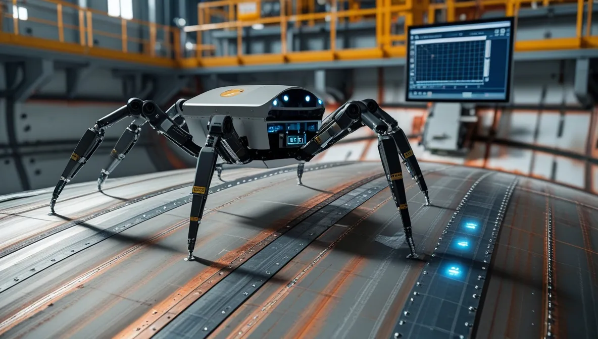 Photo - «Атоммаш» запустил робота-паука для обеспечения безопасности АЭС