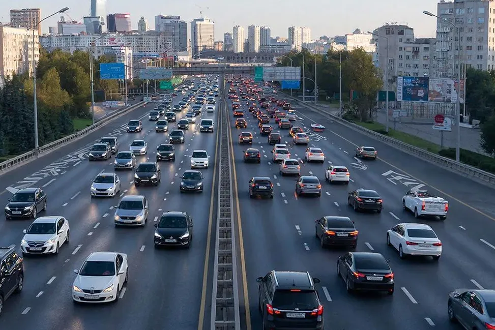 In Moscow, AI Is Easing Traffic Even as the Number of Cars Keeps Growing