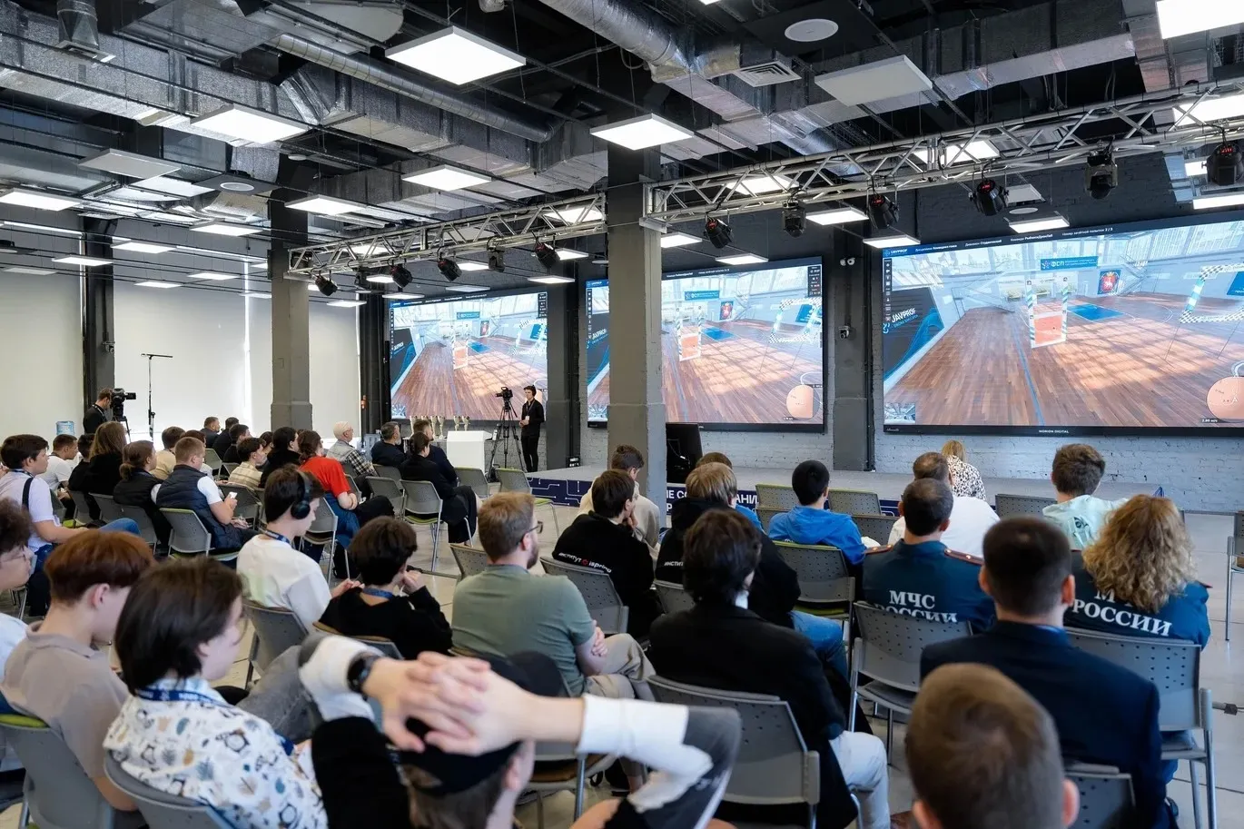 Young Russians Compete in Drone Programming Championship