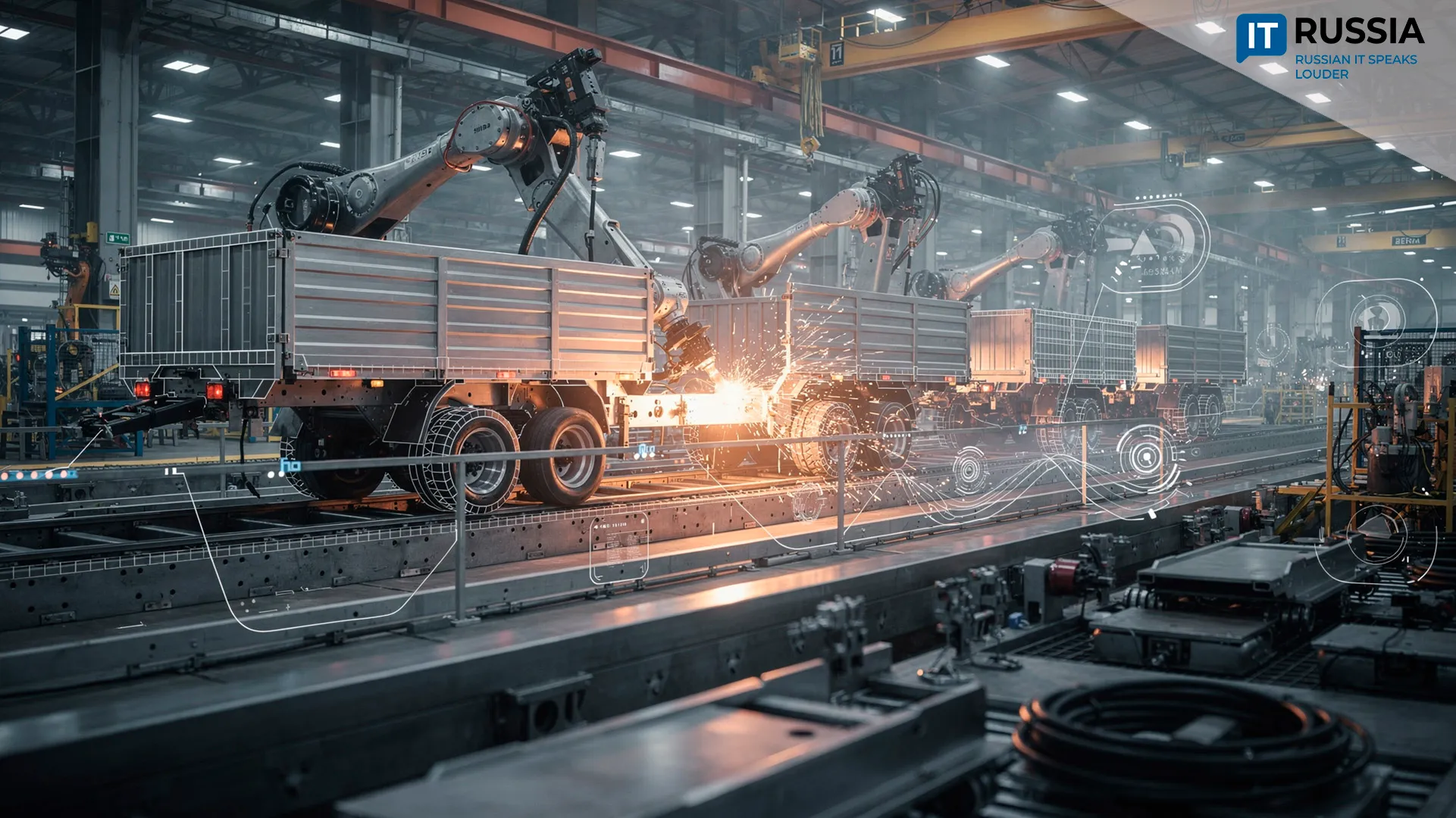 Robots Take Over Production Lines