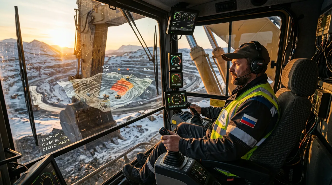 Photo - Digitalisation in the Permafrost: Chernogorsky Mining and Processing Plant Begins Ore Production