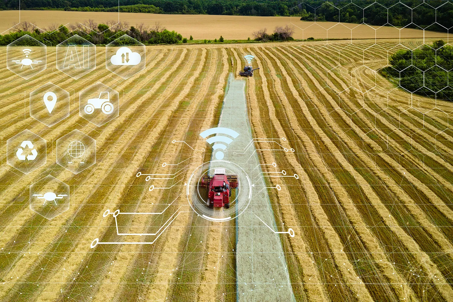 Photo - High Precision: New Auto-Steering Systems Enable Russian Farm Equipment to Cover Every Inch of the Field