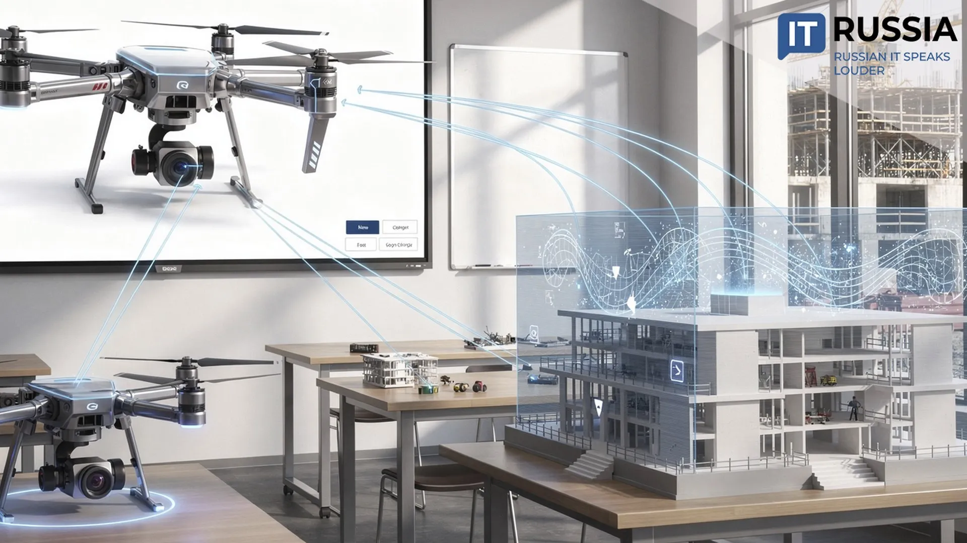Where Students Are Flying: Future Construction Professionals in Chita Learn to Work With Drones