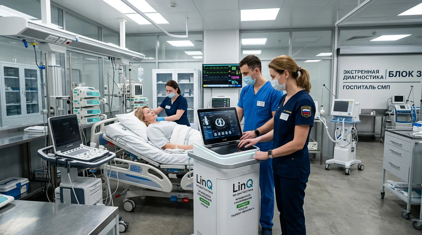 Photo - Russia Debuts Mini Data Center for AI Medical Diagnostics