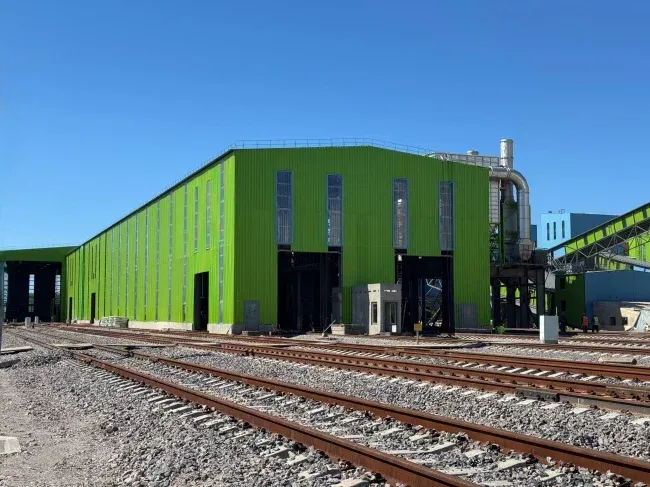 New High-Tech Rail Hub for Handling Mineral Fertilizers Built in the Baltic