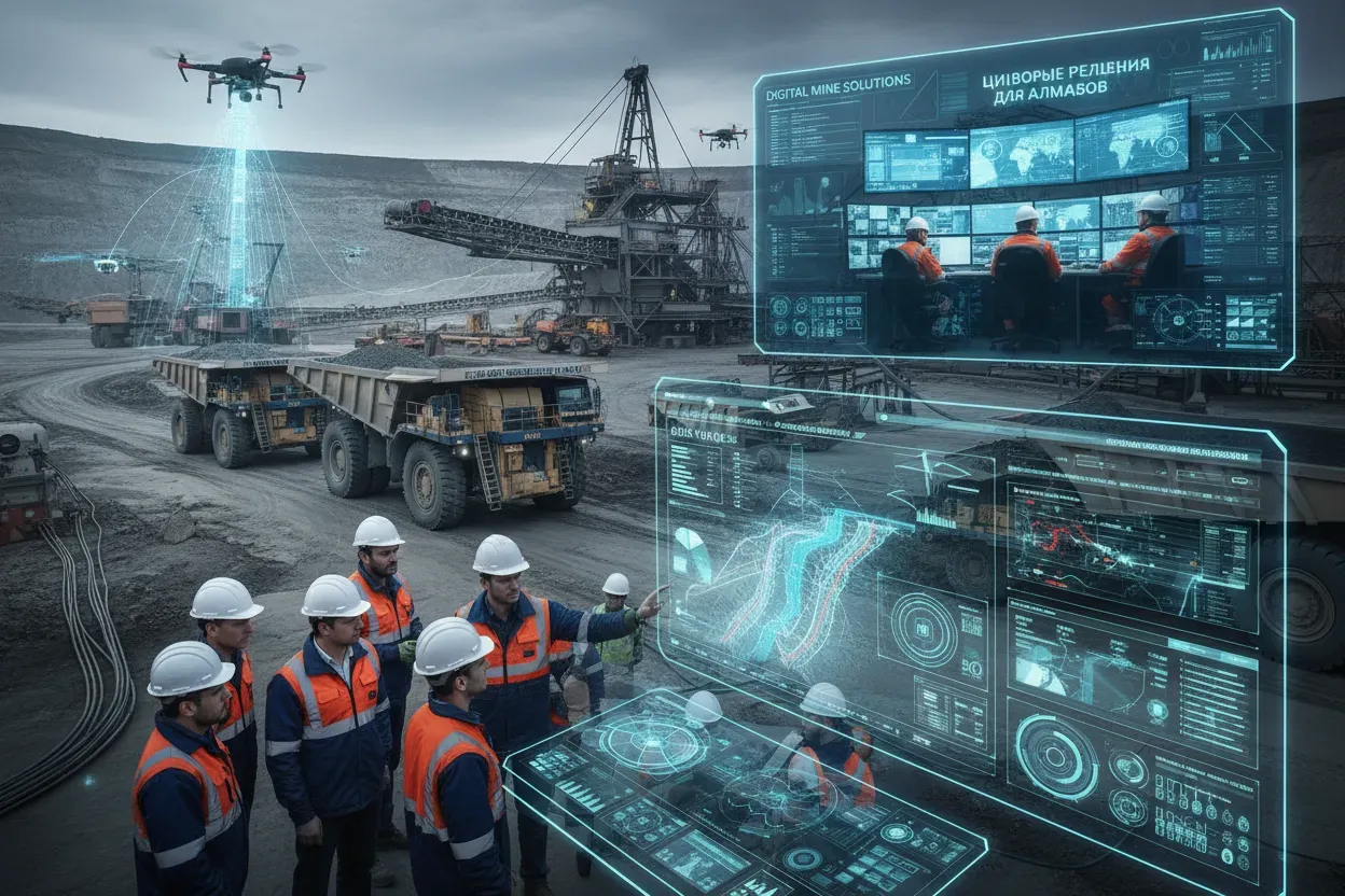 Alrosa to Invest Billions in Digital Transformation