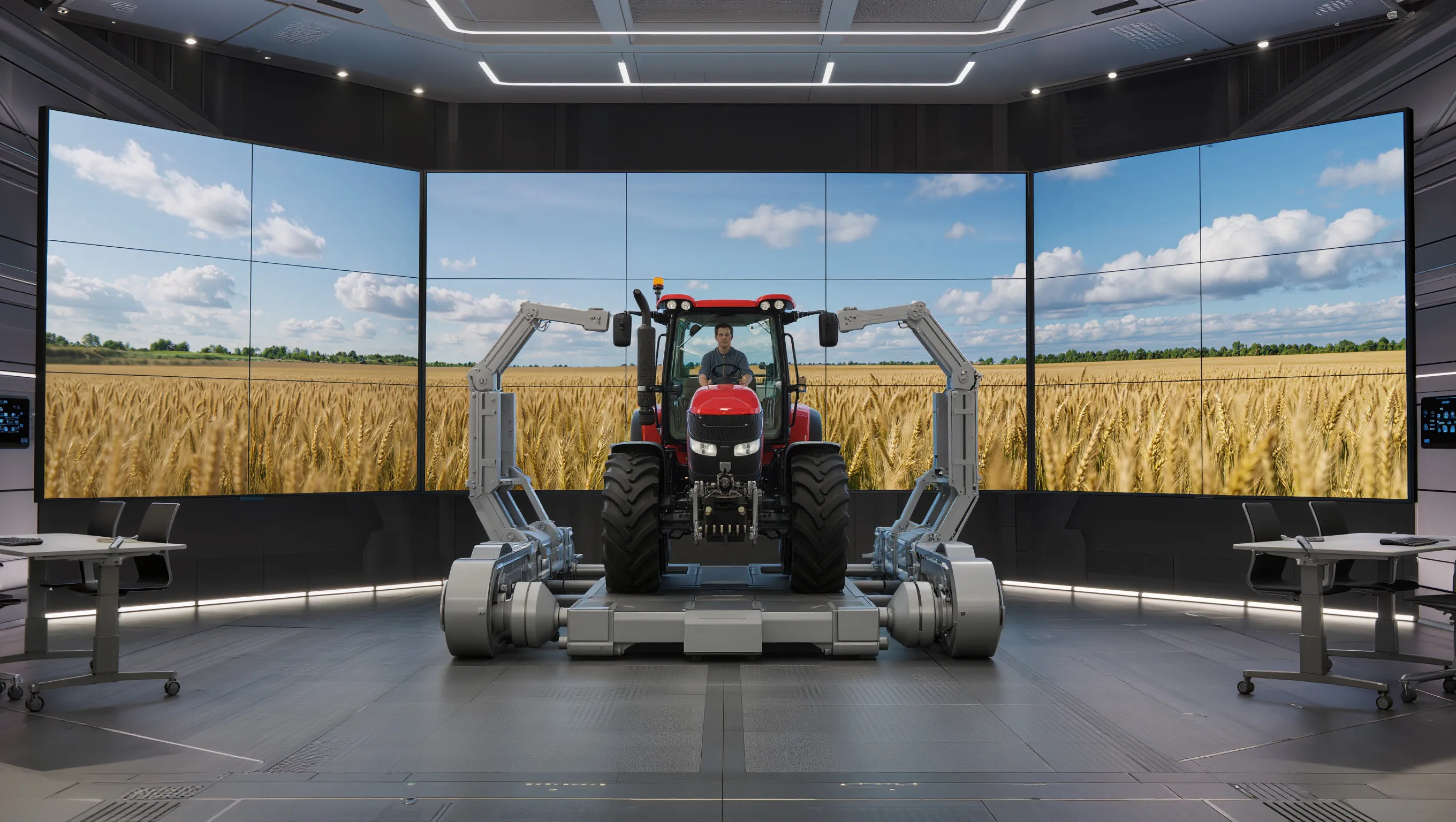 Photo - Altai Students to Master Agricultural Machinery Using VR Technology