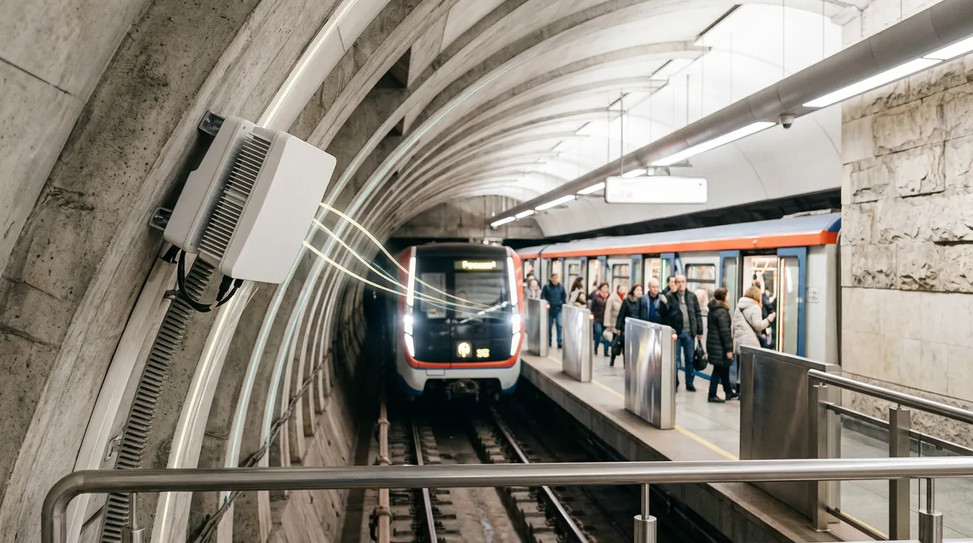 Photo - В метро Москвы и Санкт-Петербурга разворачивают сети 5G