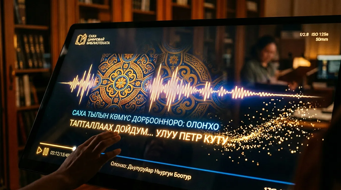 Photo - В Якутии разработан онлайн-сервис, переводящий текст на якутском языке в аудио