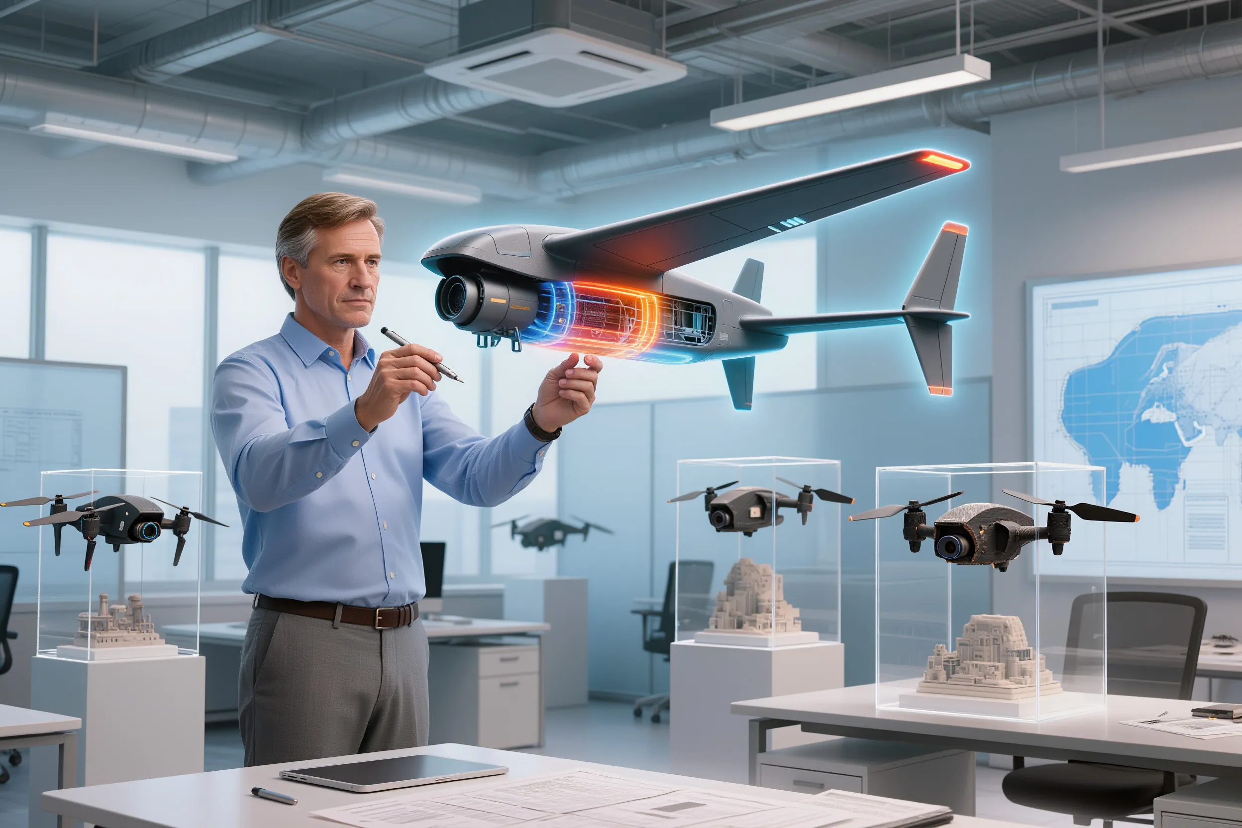 Photo - Russian Scientists Build the World’s First AI Platform to Rapidly Design Drone Components