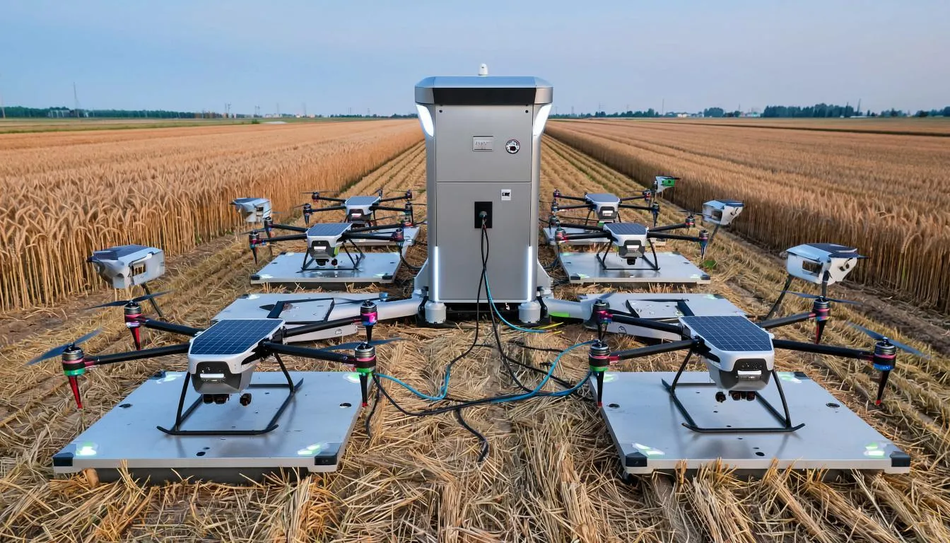 Russia Builds Autonomous Refueling Station for Agricultural Drones
