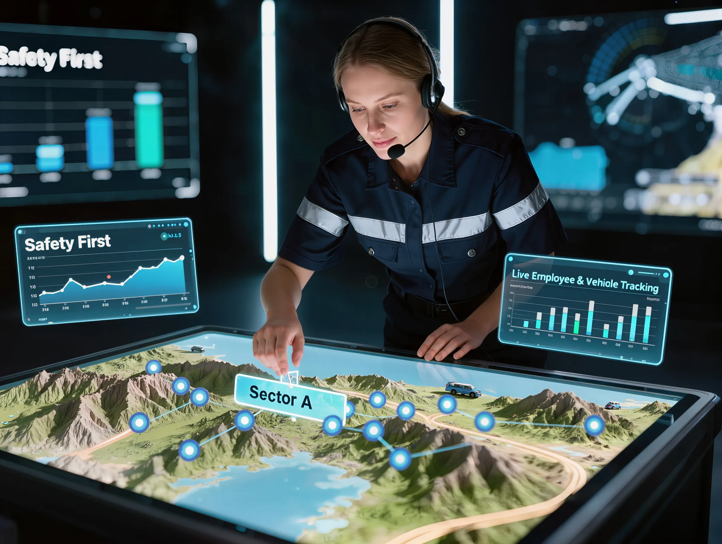 Photo - Khiagda Introduces Real-Time Monitoring of Personnel and Vehicles