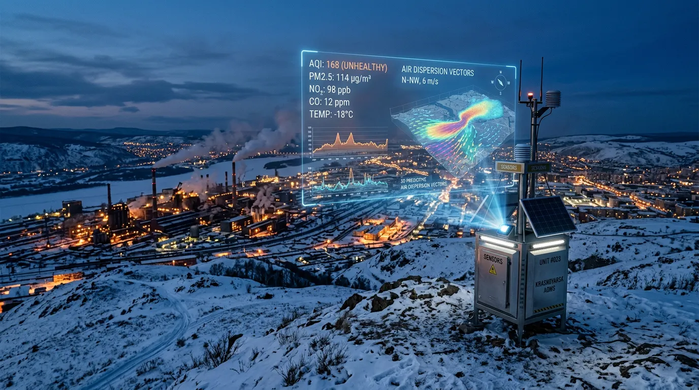 Photo - Красноярский край переходит на интеллектуальный экологический контроль