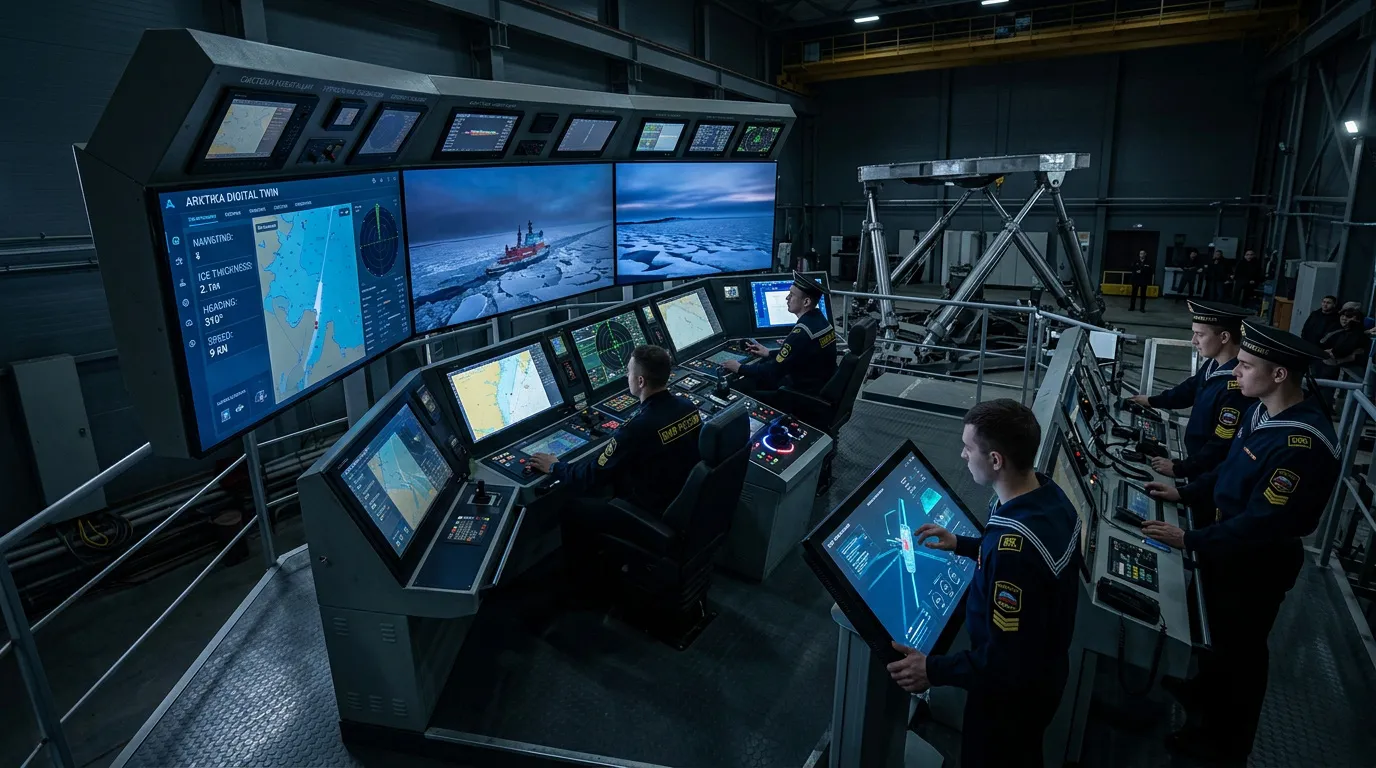 Photo - Icebreaker Simulator: Rossiya to Prepare Crews for Arctic Conditions