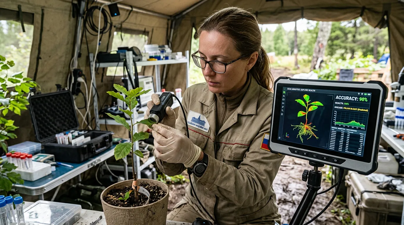 Photo - Digital Phytopathologist Set to Protect Crops
