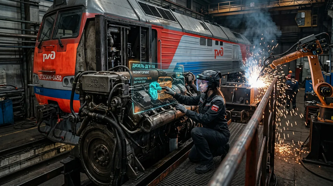 Photo - Локомотивы получат цифровые паспорта