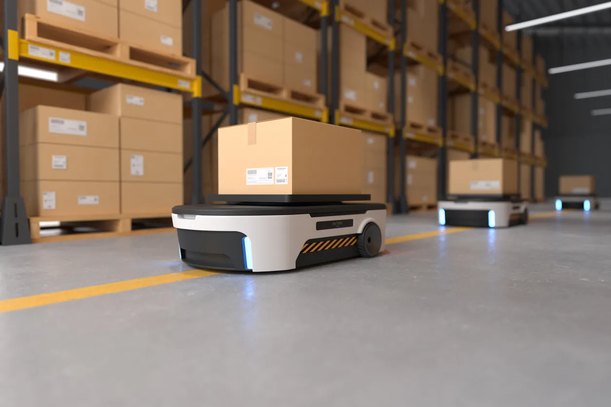 Autonomous Forklifts Deployed at Auto Parts Warehouse in Russia