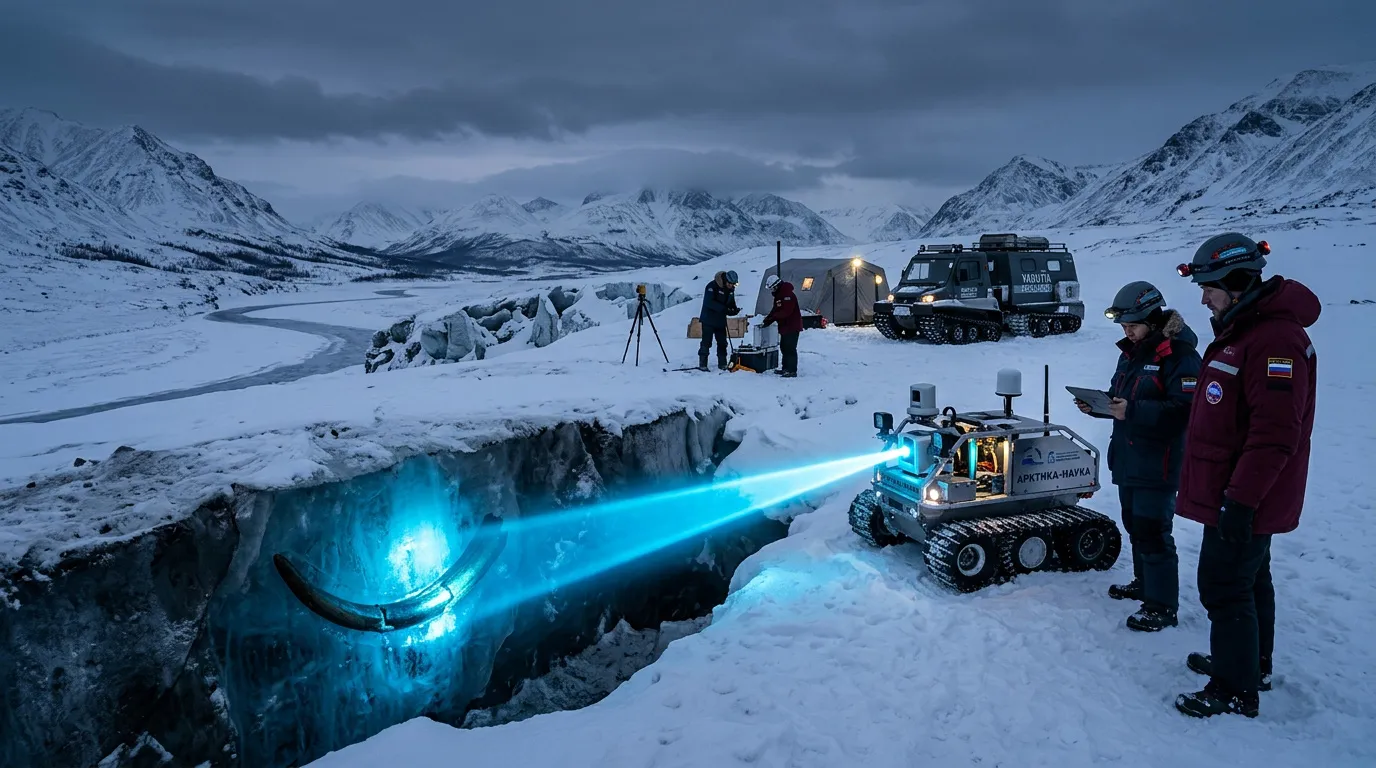 Photo - Yakutian Scientists to Train AI to Locate Mammoth Tusks in Permafrost