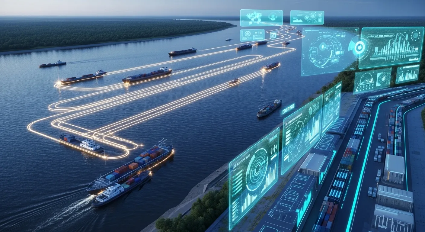 Russia’s River Logistics Undergoes AI-Driven Transformation