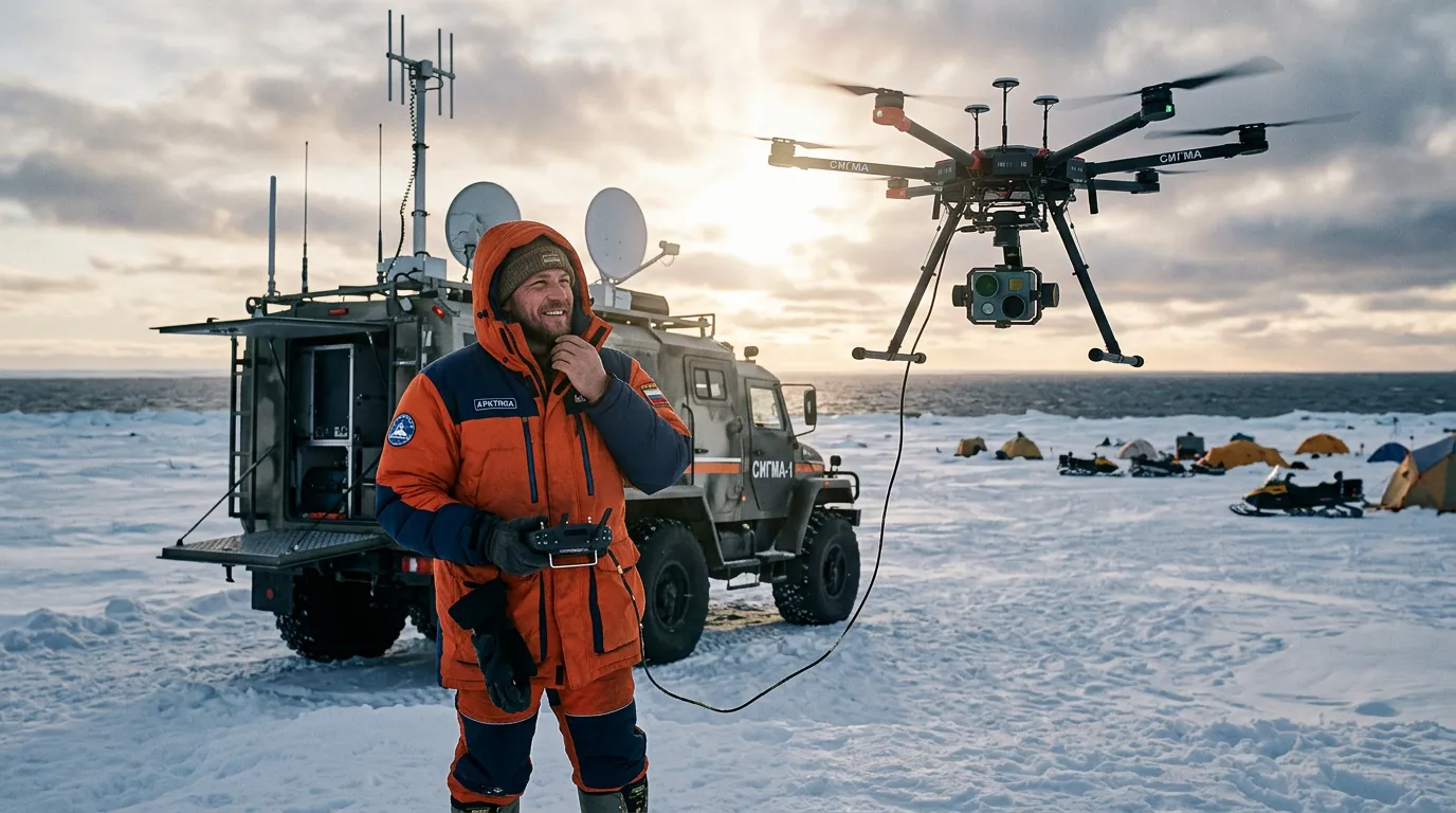 Photo - Russia Develops Tethered Drone for Rapid Communications Deployment