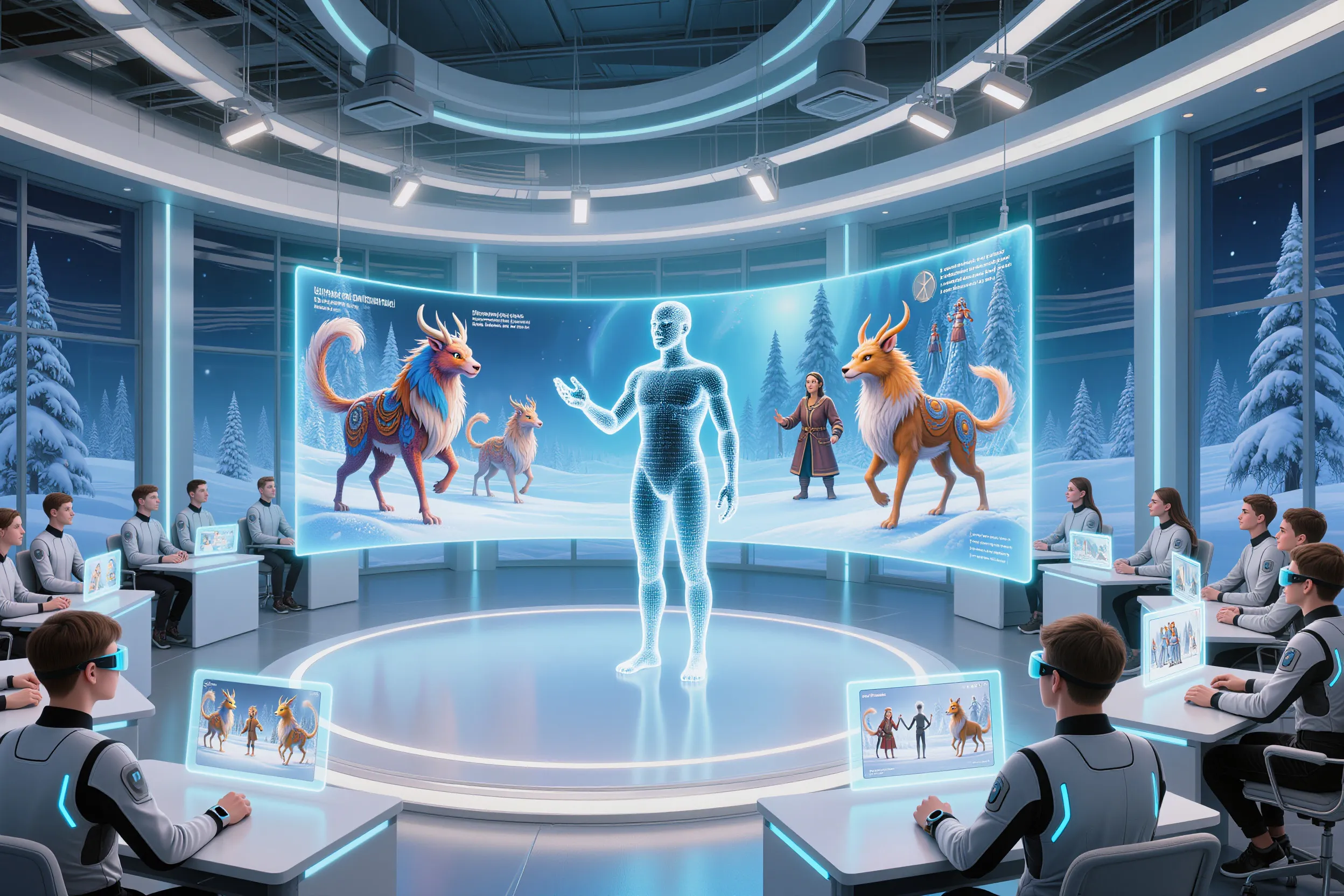 Photo - MAX teaches AI to communicate in the Mansi language