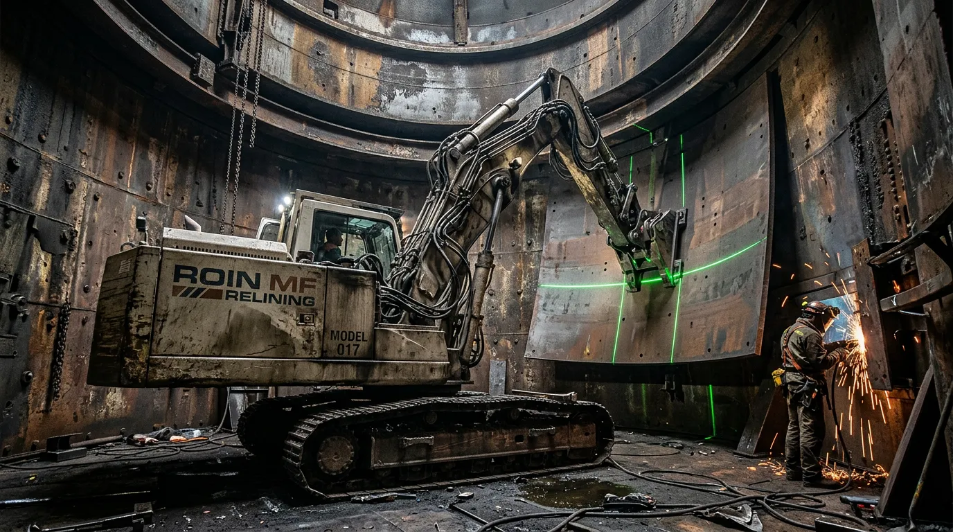 Photo - A New Approach to Mill Relining