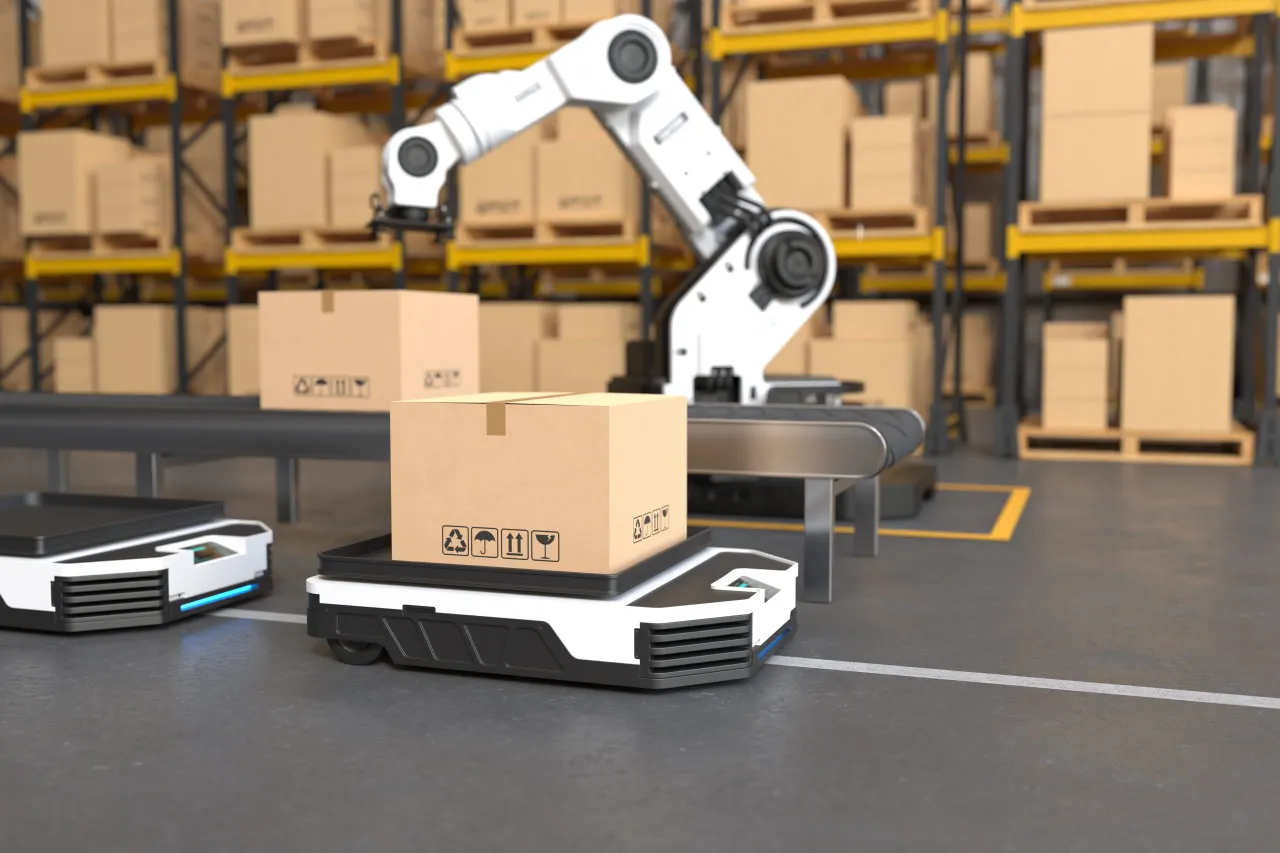 Russian Retail Chain Deploys Robots as Load Carriers