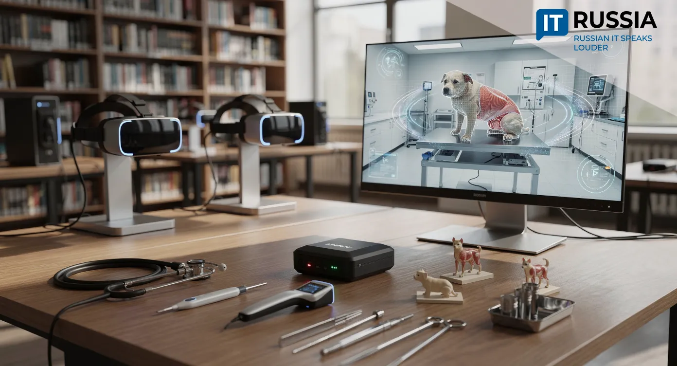 Who Said “Meow”? Schoolchildren in Zaraysk Try On the Role of Veterinarians