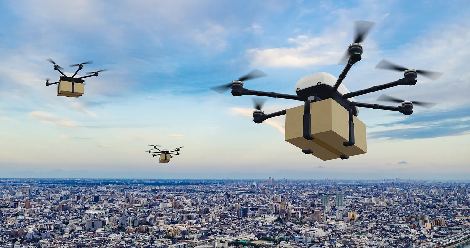 Photo - Drones at the Service of Permafrost Logistics