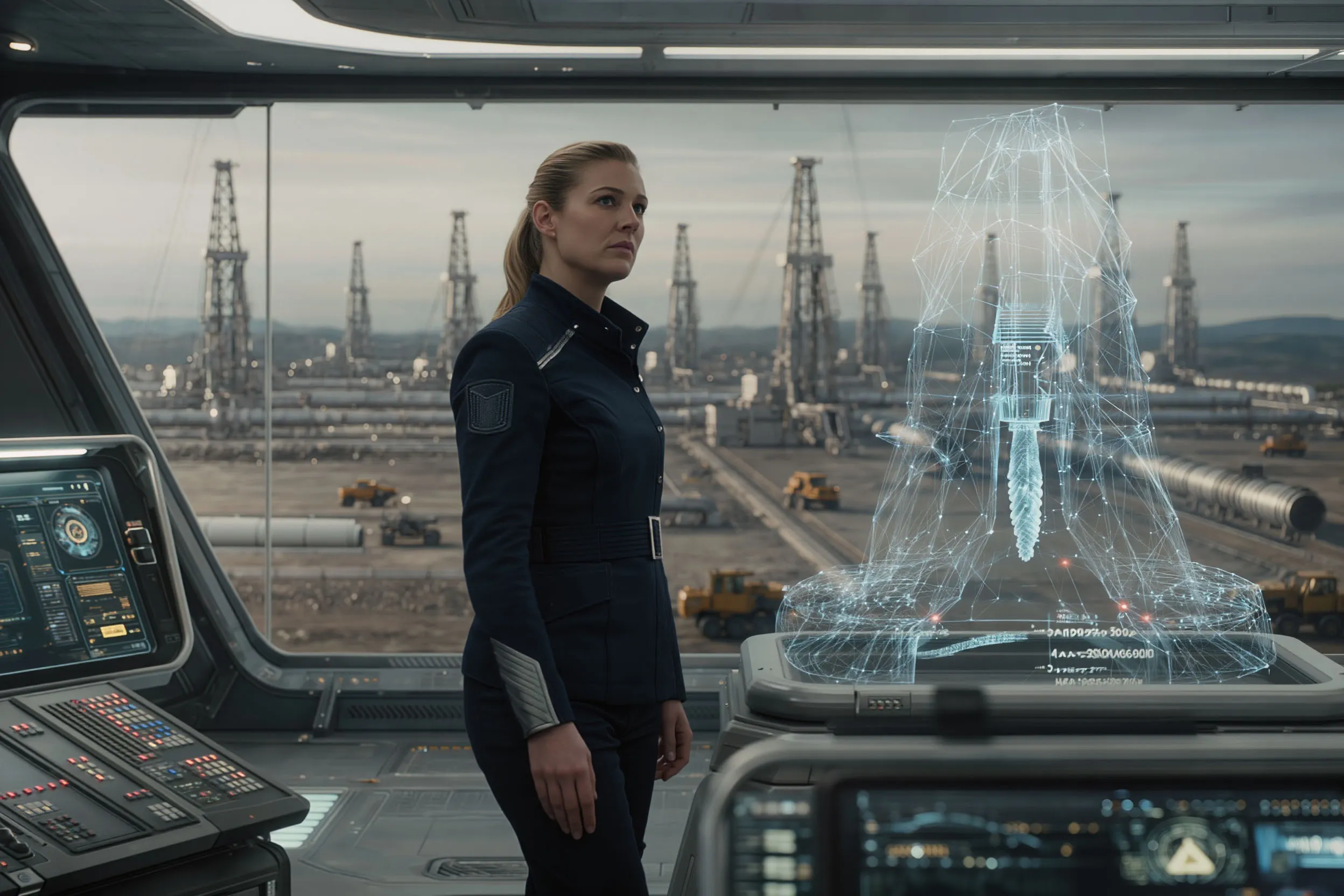 Photo - Digital Drilling Rig Deployed at Oil and Gas Field in Yamal